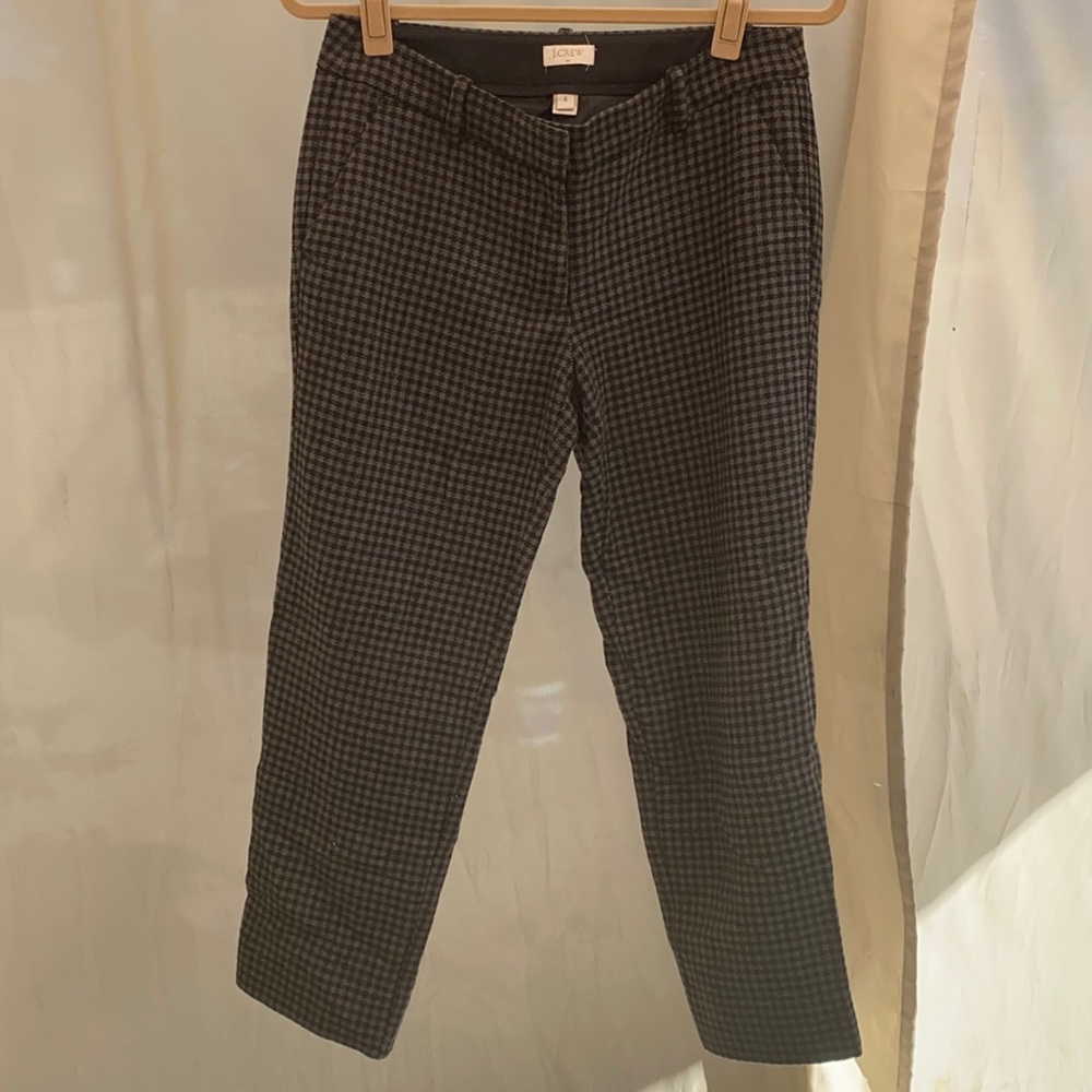 J. Crew Crop Gingham